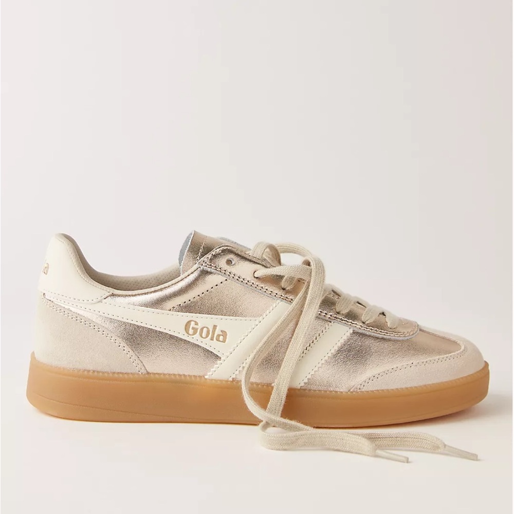 Gola Cream and White Women's Sneakers - Picture 3 of 10